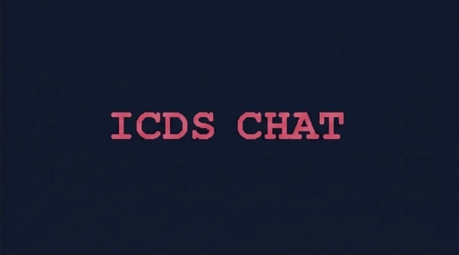 ICDS Chat System cover